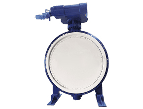 DN2600 Double Eccentric flange Butterfly Valve